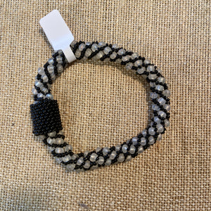 black and white swirl