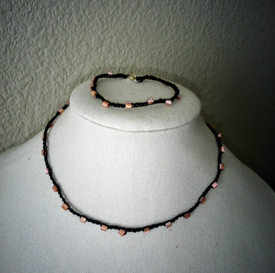 coral bead N:B set