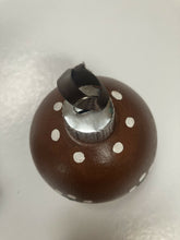 Load image into Gallery viewer, Maggie Devos - Handpainted Mexican Christmas ornament - Brown - reg
