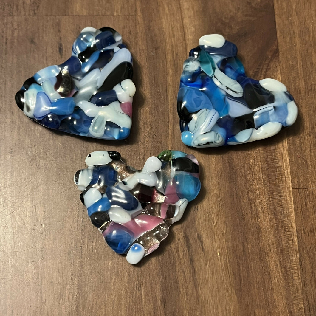 Shmak Creations - Blue Pocket Heart