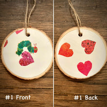 Load image into Gallery viewer, Enchanted Wood Goods - Storybook Ornaments - The Very Hungry Caterpillar, Home Decor, Enchanted Wood Goods, Atrium 916 - Sacramento.Shop
