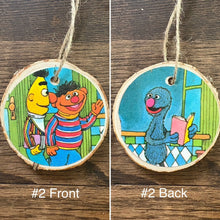 Load image into Gallery viewer, Enchanted Wood Goods - Storybook Ornaments - Sesame Street
