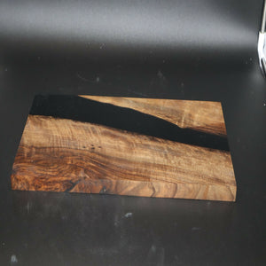 Lake Forest Woodworks - Black Walnut and Black Epoxy Charcuterie Board, Kitchen & Dishware, Lake Forest Wood Works, Atrium 916 - Sacramento.Shop