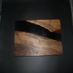 Lake Forest Woodworks - Black Walnut and Black Epoxy Charcuterie Board, Kitchen & Dishware, Lake Forest Wood Works, Atrium 916 - Sacramento.Shop