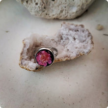 Load image into Gallery viewer, Island Girl Art - Preserved Flower Ring - Pink, Jewelry, Island Girl Art by Rhean, Atrium 916 - Sacramento.Shop
