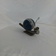 Load image into Gallery viewer, Arti.Fizer - Blue Striped Croquet Ball Snail, Outdoor &amp; Garden, Arti fizer, Atrium 916 - Sacramento.Shop
