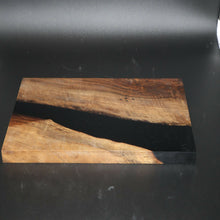 Load image into Gallery viewer, Lake Forest Woodworks - Black Walnut and Black Epoxy Charcuterie Board, Kitchen &amp; Dishware, Lake Forest Wood Works, Atrium 916 - Sacramento.Shop
