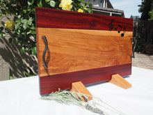 Load image into Gallery viewer, WCS Designs - Serving/Charcuterie board with Music Notes, Wood Working, WCS Designs, Atrium 916 - Sacramento.Shop
