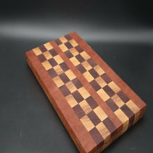 Load image into Gallery viewer, Lake Forest Woodworks - End Grain Cutting Board with cherry, ash and walnut, Kitchen &amp; Dishware, Lake Forest Wood Works, Atrium 916 - Sacramento.Shop
