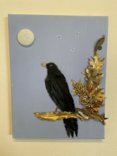 Load image into Gallery viewer, Joyce Pierce - Crow and the Moon, Wall Art, Joyce Pierce, Atrium 916 - Sacramento.Shop
