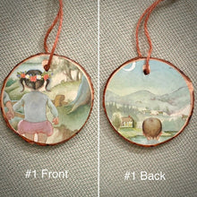 Load image into Gallery viewer, Enchanted Wood Goods - Storybook Ornaments - Little Golden Books Springtime, Home Decor, Enchanted Wood Goods, Atrium 916 - Sacramento.Shop

