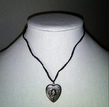 Load image into Gallery viewer, Creations by Jennie J Malloy- Assorted Embossed Metal Heart Necklaces
