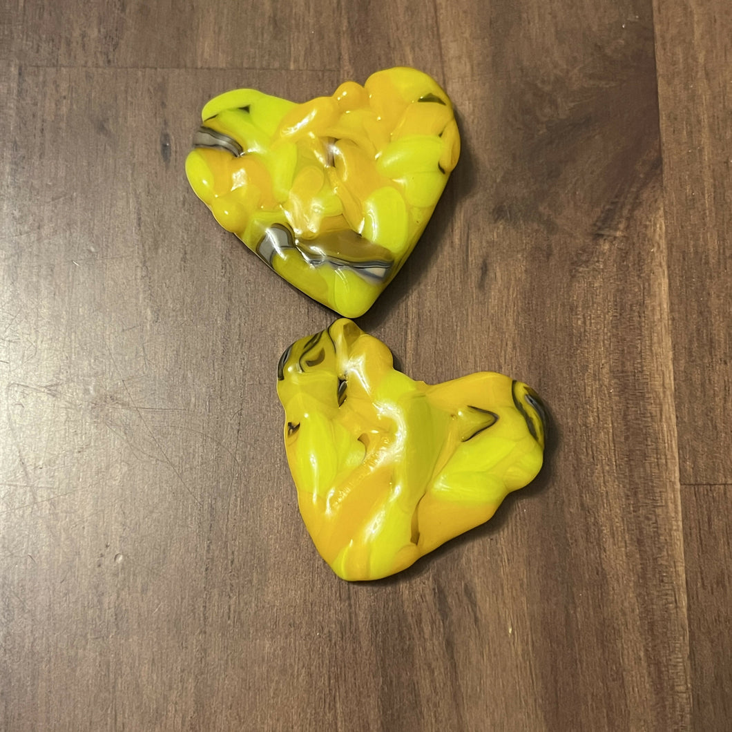 Shmak Creations - Yellow Pocket Heart