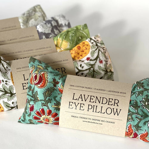 Miche Niche - Lavender Eye Pillow with Washable Cover, Wellness & Beauty, Miche Niche, Atrium 916 - Sacramento.Shop