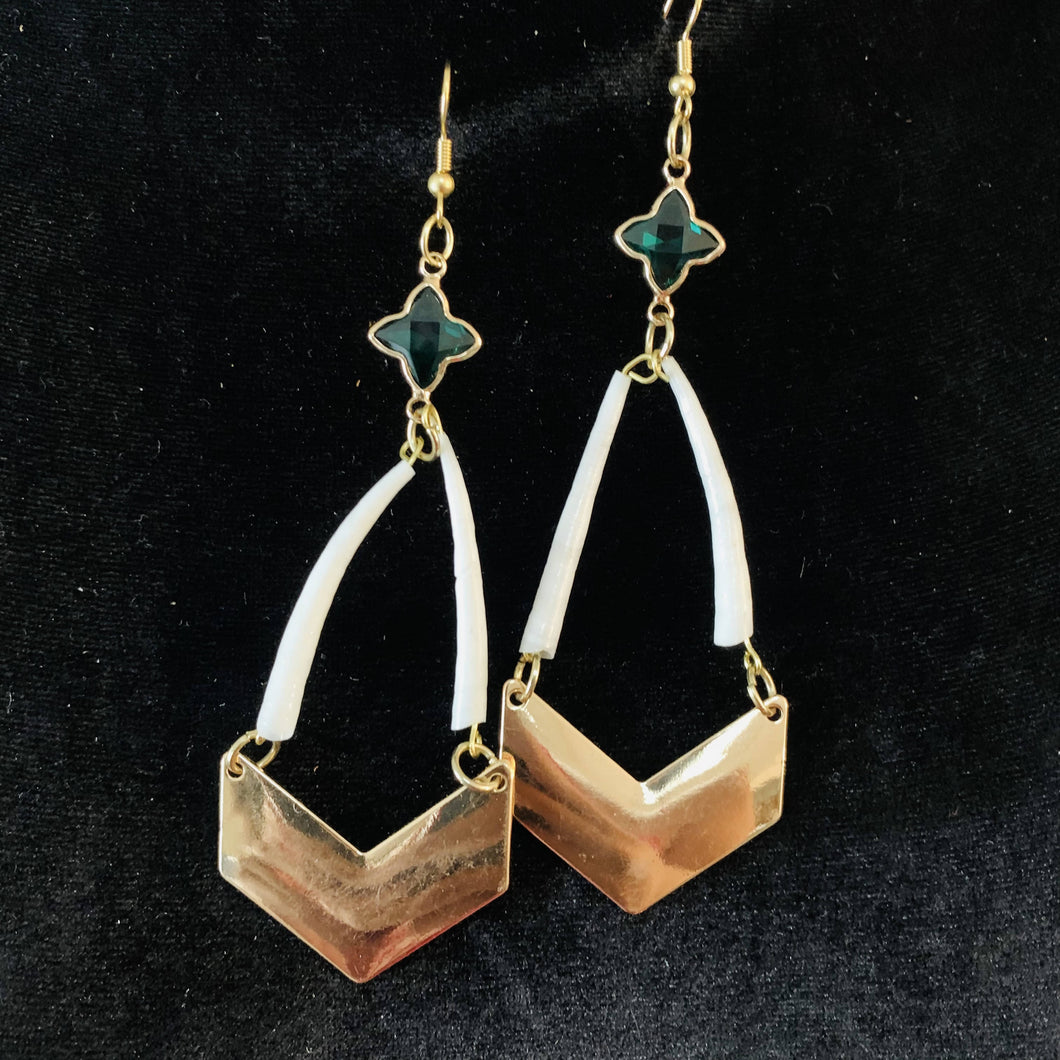 Numa Designs-Dentallium earrings, Jewelry, Numa Designs, Atrium 916 - Sacramento.Shop