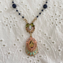 Load image into Gallery viewer, Jennifer Keller &quot;Let it Be&quot; Necklace Made With Salvaged Jewelry, Jewelry, Jennifer Laurel Keller Art, Atrium 916 - Sacramento.Shop
