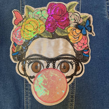 Load image into Gallery viewer, Maggie Devos - Childs jacket - Fridita with glasses &amp; bubblegum Size 3T, Fashion, Maggie Devos, Atrium 916 - Sacramento.Shop
