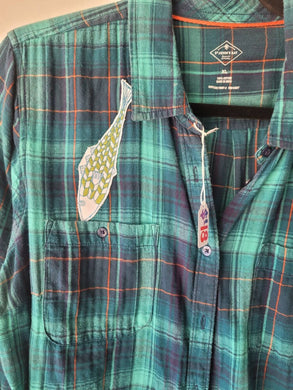 Tenacious Goods - Altered Work Shirt, Fashion, Tenacious Goods, Atrium 916 - Sacramento.Shop