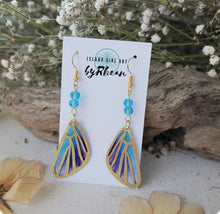 Load image into Gallery viewer, Island Girl Art - Upcycled Earrings- Fairy Wings, Jewelry, Island Girl Art by Rhean, Atrium 916 - Sacramento.Shop
