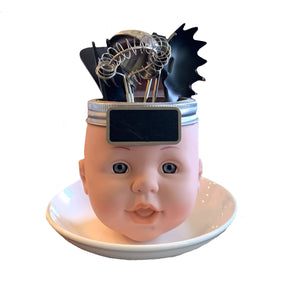 Grace Yip Designs- Crazy Cook Utensil Holder, Kitchen & Dishware, Grace Yip Designs, Atrium 916 - Sacramento.Shop