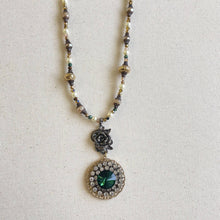 Load image into Gallery viewer, Jennifer Keller &quot;Regal&quot; Necklace Made With Salvaged Jewelry, Jewelry, Jennifer Laurel Keller Art, Atrium 916 - Sacramento.Shop

