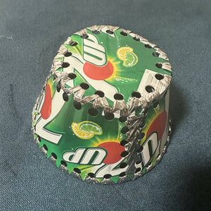 Paper Zen Designs -Small Soda Can 7UP Lemon Lime Container, Home Decor, Paper Zen Designs, Atrium 916 - Sacramento.Shop