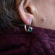 Load image into Gallery viewer, Lori Sparks- Capri Blue Swarovski Heart Necklace &amp; Earring Set, Jewelry, Sparks by Beadologie, Sacramento . Shop
