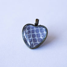 Load image into Gallery viewer, Nekkid Snek Jewelry - Purple Heart Corn Snake Pendant - Sacramento . Shop
