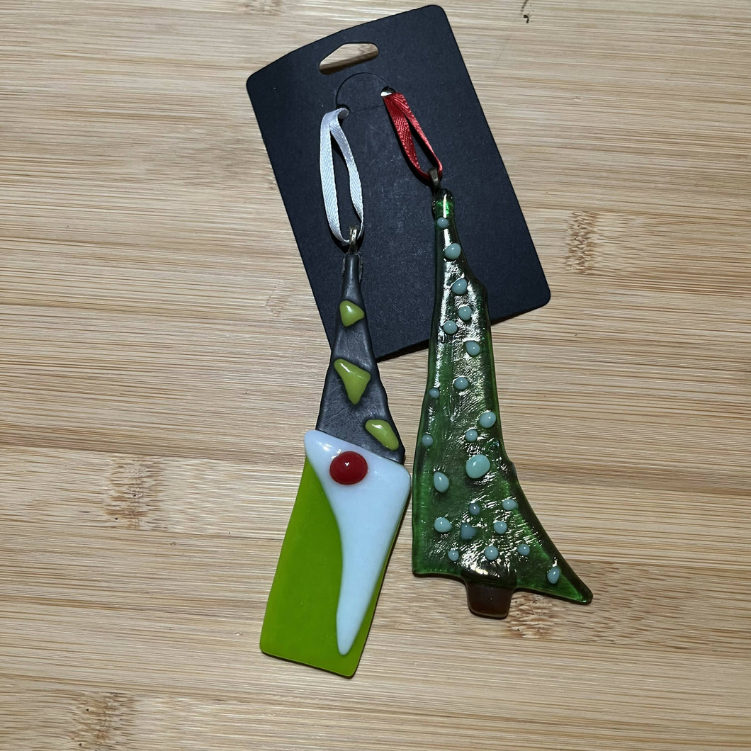 Shmak Creations - Elf and Tree Ornament Set, Home Decor, Shmak Creations, Atrium 916 - Sacramento.Shop