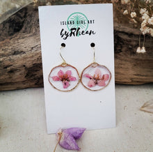 Load image into Gallery viewer, Island Girl Art - Pressed Flower Earrings, Jewelry, Island Girl Art by Rhean, Atrium 916 - Sacramento.Shop
