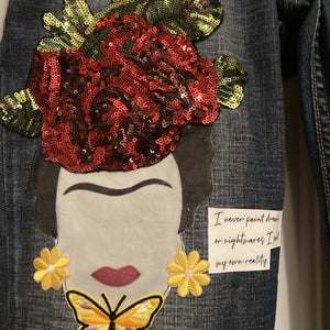 Maggie Devos-Frida Crop Jeans w/ties-Size 10, Fashion, Maggie Devos, Atrium 916 - Sacramento.Shop