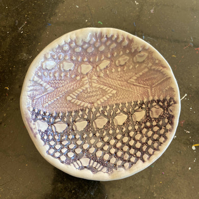 Lorna M Designs - Light and Dark Purple Dish, Ceramics, Atrium 916, Atrium 916 - Sacramento.Shop
