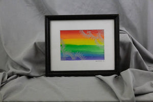 Mariah Ann Designs - Rainbow Flag, Wall Art, Mariah Ann Designs, Sacramento . Shop