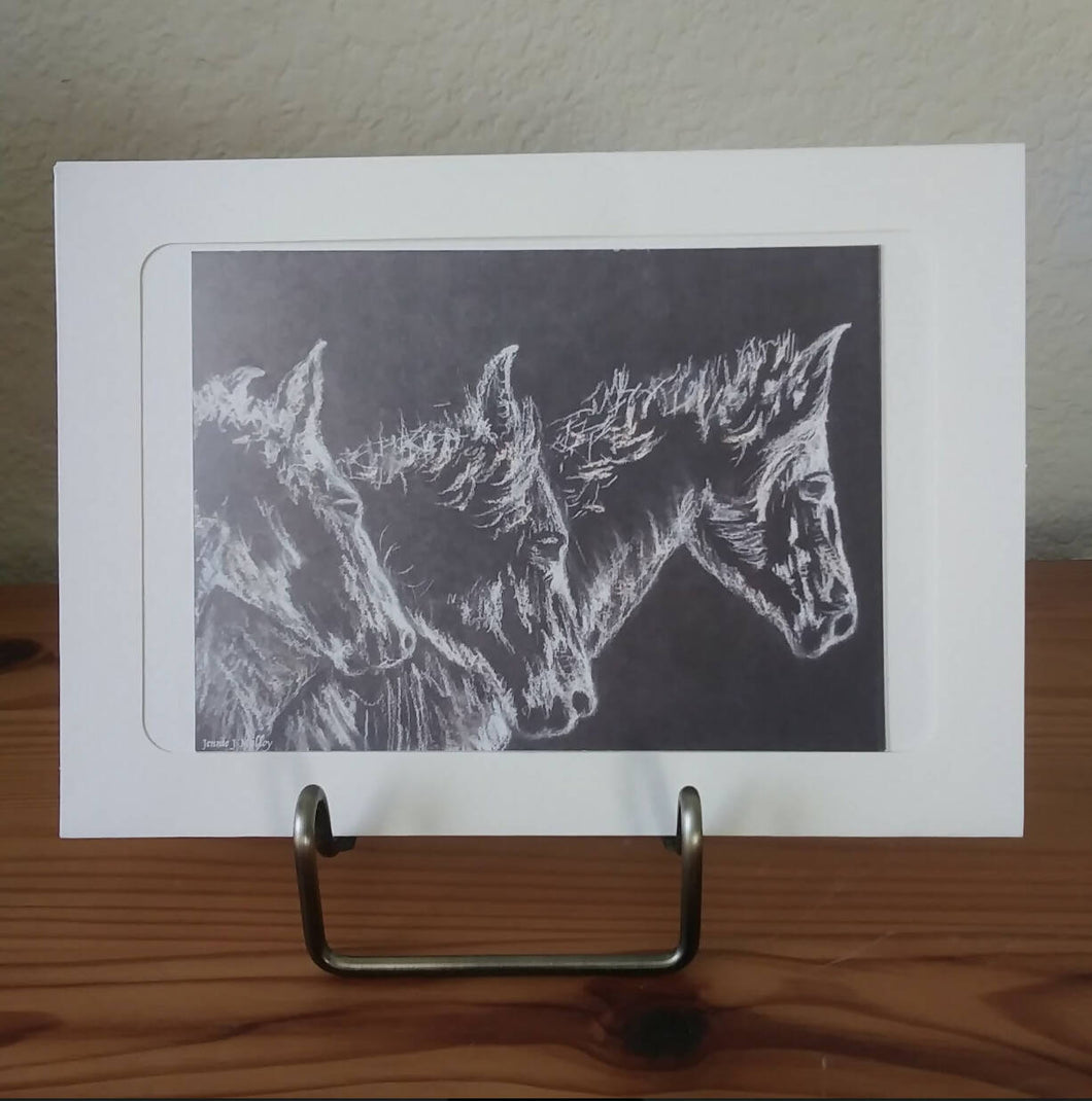 Creations by Jennie J Malloy - Single Handmade Original Art Note Cards, Greeting Cards, Creations by Jennie J Malloy, Atrium 916 - Sacramento.Shop