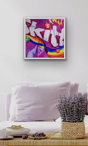 Sabrina Abbott - Tasted Rainbow, Wall Art, Perceptionist Art, Atrium 916 - Sacramento.Shop