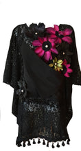 Load image into Gallery viewer, Grace Yip Designs- Inky Hued Flower Dress, Fashion, Grace Yip Designs, Sacramento . Shop
