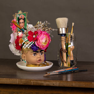 Grace Yip Designs - Frida the Artist Baby Doll Art, Home Decor, Grace Yip Designs, Sacramento . Shop