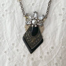 Load image into Gallery viewer, Jennifer Keller &quot;Boho Glam&quot; Necklace Made With Salvaged Jewelry, Jewelry, Jennifer Laurel Keller Art, Sacramento . Shop
