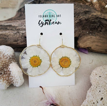 Load image into Gallery viewer, Island Girl Art - Pressed Flower Earrings, Jewelry, Island Girl Art by Rhean, Atrium 916 - Sacramento.Shop
