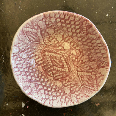 Lorna M Designs - Pink and White Bowl, Ceramics, Atrium 916, Atrium 916 - Sacramento.Shop