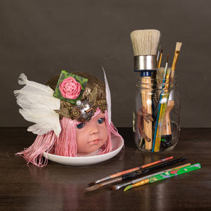 Grace Yip Designs - Steampunk Fairy Baby Doll Art, Home Decor, Grace Yip Designs, Sacramento . Shop