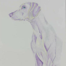 Load image into Gallery viewer, Oakes Art - &quot;Purple Reign&quot; Dog Portrait, Wall Art, Oakes Art, Atrium 916 - Sacramento.Shop
