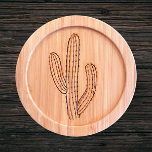 Nurelle Creations - Cactus Coaster, Kitchen & Dishware, Nurelle Creations, Atrium 916 - Sacramento.Shop