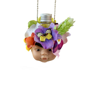 Grace Yip Designs - Frida Flower Baby head necklace, Jewelry, Grace Yip Designs, Atrium 916 - Sacramento.Shop