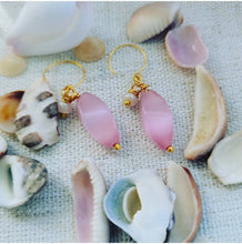 Load image into Gallery viewer, Island Girl Art - Pearl Pink Earrings, Jewelry, Island Girl Art by Rhean, Atrium 916 - Sacramento.Shop
