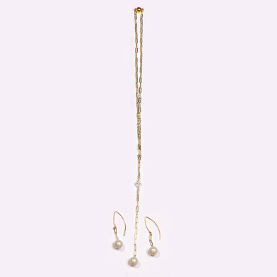 Lori Sparks- Paperclip Chain Necklace & Earring Set, Jewelry, Sparks by Beadologie, Sacramento . Shop