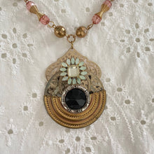 Load image into Gallery viewer, Jennifer Keller &quot;Fantasia&quot; Necklace Made With Salvaged Jewelry, Jewelry, Jennifer Laurel Keller Art, Atrium 916 - Sacramento.Shop
