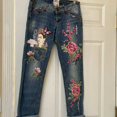 Maggie Devos-Pink Frida Jeans-Size 7, Fashion, Maggie Devos, Atrium 916 - Sacramento.Shop