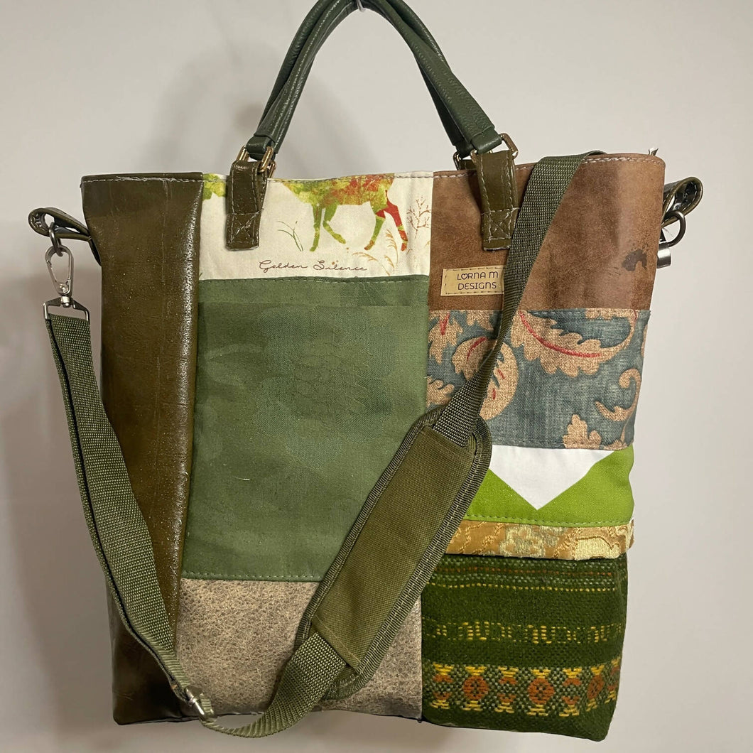 Lorna M Designs - Upcycled Tote Bags, Bags, Lorna M Designs, Atrium 916 - Sacramento.Shop