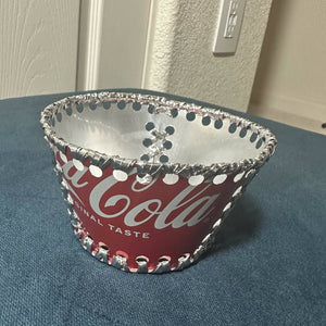 Paper Zen Designs -Small Soda Can Coca Cola Container, Home Decor, Paper Zen Designs, Atrium 916 - Sacramento.Shop